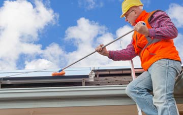 High Woolaston soft wash roof cleaning